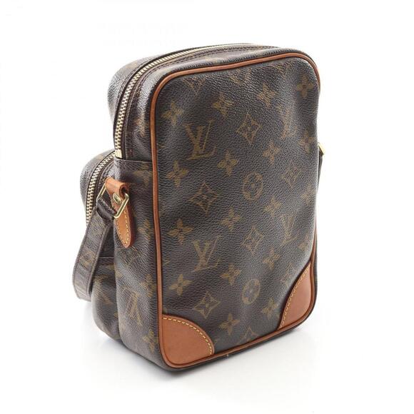 LOUIS VUITTON Brown Monogram Leather Shoulder Bag - Picture 3 of 11